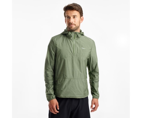 Tenis Saucony Timberline Pullover Hombre Chaquetas Ropa Bronze Verde Heather México MX-291-WH